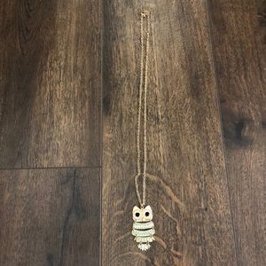A owl necklace!
